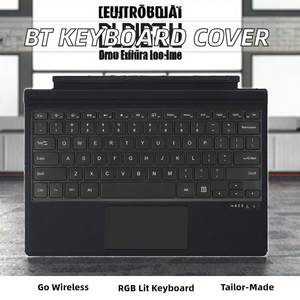 Cubierta de teclado de interfaz USB inalámbrica BT recargable personalizable para <span class=keywords><strong>Microsoft</strong></span> <span class=keywords><strong>Surface</strong></span> <span class=keywords><strong>Pro</strong></span> 8/9/<span class=keywords><strong>X</strong></span> nuevas tabletas exclusivas - Product Image 2