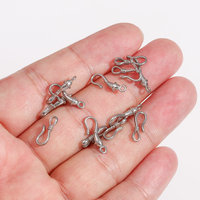 En gros, fermoir de connexion en acier inoxydable, forme col de cygne, éléphant, gourde, en S, pour bijoux DIY, colliers et bracelets
