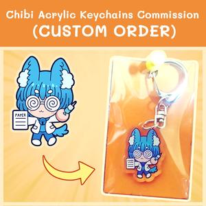 OEM ODM Personnage en acrylique personnalisé Chibi double face sur commande - Product Image 1