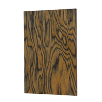 MuMu Design Popular Black Tree Pattern Placages décoratifs en bois pour dessus de table à manger ou meubles d'hôtel Placage en bois de qualité supérieure