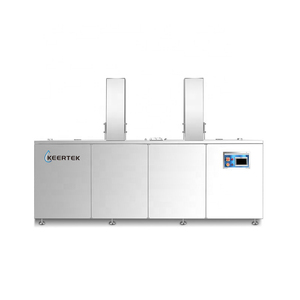 Nouvelle machine de nettoyage par ultrasons entièrement automatique, électrique, industrielle, multi-réservoirs, en acier inoxydable, 8000W, dégraissage multi-étapes, plastique - Product Image 3