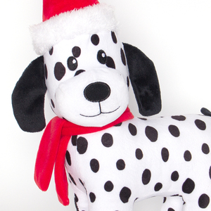 X Mas <span class=keywords><strong>DALMATION</strong></span> üreticileri dalmaçyalı köpek oyuncak dolması hayvan peluş özel köpek oyuncaklar - Product Image 5