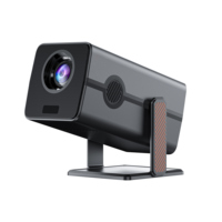 Proyektor Mini LCD Zkmagic Auto Focus 300 ANSI Lumens Android 13 Proyektor Portabel Mendukung Output Video 4K
