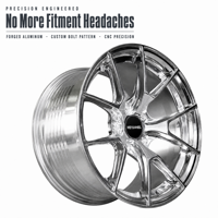 Jantes de course forgées 5X112 5X120 5X114.3 pour BMW M2 M3 E39 E46 M4 M5 E34 Ford Mustang 18 19 20 21 22 23 pouces
