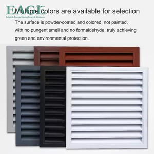 תקן סגסוגת אלומיניום מרובע מסורתי אוורור אוויר ליניארי מפזר אוורור סורג התקנה קלה 3 שנים אחריות - Product Image 2