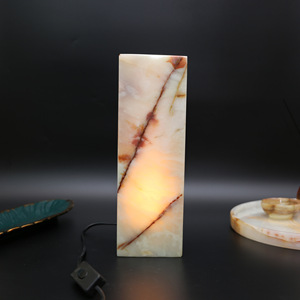 Spanish Marble Table <b>Lamp</b> E27 LED 220V <b>Switch</b> Control Eye Caring Bedroom Hotel Decoration - Product Image 1