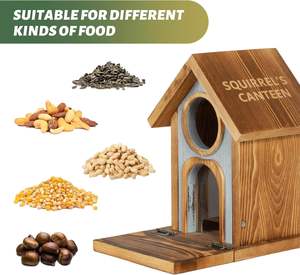 Mangeoire à écureuils en bois JUNJI - Product Image 2