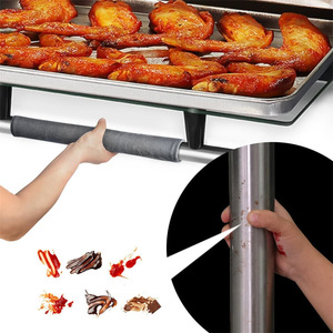 Fundas de terciopelo para manijas de puertas, protector de manijas de refrigerador, gris, negro, rojo vino, amarillo, blanco, instalación con cinta 3M - Product Image 1