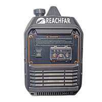 Générateur d'essence portable ultra-silencieux 3 kW, sortie CC 12 V 24 V, refroidissement par air avec démarrage/arrêt automatique pour camping-car, camping et cabine de camion