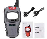 Replicador de Llaves con Chip VVDI, Programador de Llaves Remotas con Pantalla LCD para Autos Universales, Material ABS, Herramienta de Llaves Mini USB de 12V