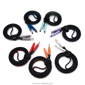 Mới 6 Trong 1 Pd 60W Loại C Để Loại C Nhanh Chóng Sạc USB Cáp Dữ Liệu 6 Trong 1 Cáp Dữ Liệu - Product Image 6