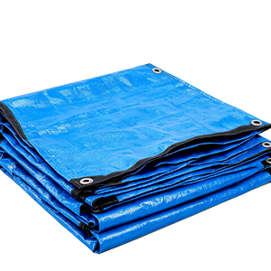 <span class=keywords><strong>Bâche</strong></span> de <span class=keywords><strong>remorque</strong></span> de voiture double bleue en PE recyclé transparente et économique - Product Image 1