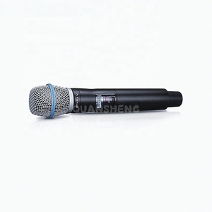 Micrófono Inalámbrico Digital Profesional de Mano, Tipo Lavalier, para Karaoke, de Doble Canal, Alta Fidelidad, Portátil, ULXD4D BETA87 Beta58 - Product Image 4