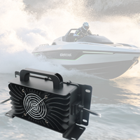 Chargeur de moteur électrique LNLEE 43.8V 20A pour batterie de bateau à basseur, haute performance, qualité marine, Hub de charge rapide Pro