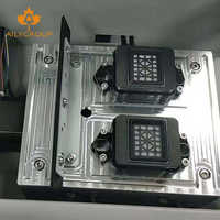 Siap kirim Printer Flatbed Uv 3060 digital Inkjet Format lebar kecepatan tinggi untuk majalah dan spanduk