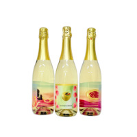 Etiquetas de Vinilo Modernas y Elegantes para Botellas de Vino, Resistentes al Aceite, con Estampado en Dorado, para Marcas de Boutique
