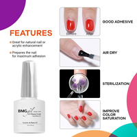 Kit de démarrage écologique en gros pour le nail art au gel français DIY avec lampe UV LED et ensemble d'outils de manucure en bouteille