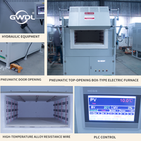 Four électrique automatique à ouverture supérieure de type boîte 1200C pour l'analyse de précision, la fusion, le traitement thermique et les échantillons de laboratoire