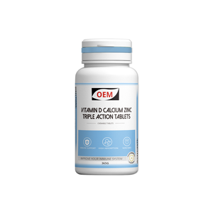 Comprimés OEM triple action <span class=keywords><strong>Vitamine</strong></span> <span class=keywords><strong>D</strong></span> Calcium <span class=keywords><strong>Zinc</strong></span>, compact <span class=keywords><strong>et</strong></span> portable, pour un apport nutritionnel de haute pureté à partir de matières premières - Product Image 5