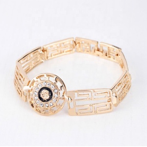 Fabricante de joyas al por mayor, chapado en oro, 2020, personalizado, cabeza de león, conjuntos de joyas africanas, collar - Product Image 6