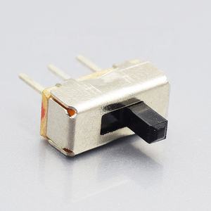 SS12D00 2 עמדת שקופיות מתג SPDT 1P2T 2 עמדה 3 פין PCB פנל אנכי שקופיות מתג - Product Image 5