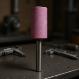 Disco de Pulir Cilíndrico de Cerámica de 10x25 mm con Vástago de 6 mm para Pulido de Precisión - Product Image 3