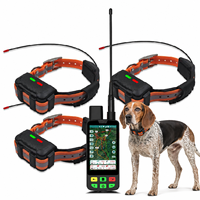 Collier GPS pour chien de chasse ESEEK, portée 15 km, suivi VHF, fonctions de choc (IP68) - Personnalisation usine pour partenaires ODM tactiques