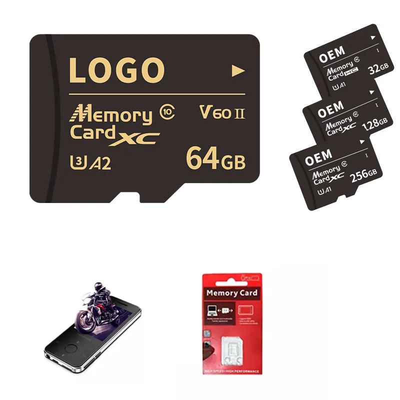 JINFLY Wholesale AX C10 Memory Card Micr TF Card 128MB 256MB 512MB 2GB 4GB 8GB 16GB 32GB 64GB 128GB C4 C10 Flash Memory Card