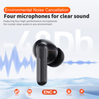 QERE E50 quatre microphones ENC TWS casque sans fil écouteur écouteurs de jeu écouteurs intra-auriculaires écouteur Bluet ooth écouteur
