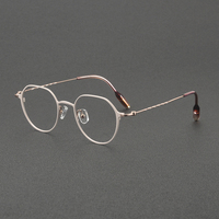 Monture optique CS81116 en stock de l'usine de Shenzhen – Montures de haute qualité en acétate et titane – Lunettes optiques