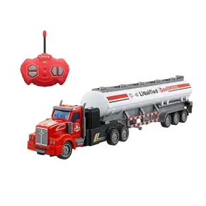 12 Rodas Transporte Veículo Brinquedos Modelo Gás RC Caminhão e Trailer Car Toys Cheap Controle Remoto Brinquedos