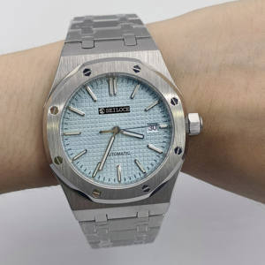 Reloj de Pulsera Mecánico Automático Simple de Lujo para Hombre de 42 mm, NH35, Resistente al Agua, con Cristal de Zafiro - Product Image 3