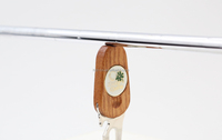 Outil de réparation de divots de golf en bois avec logo personnalisé, marqueur de balle de golf, porte-club, ouvre-bouteille, accessoires de golf