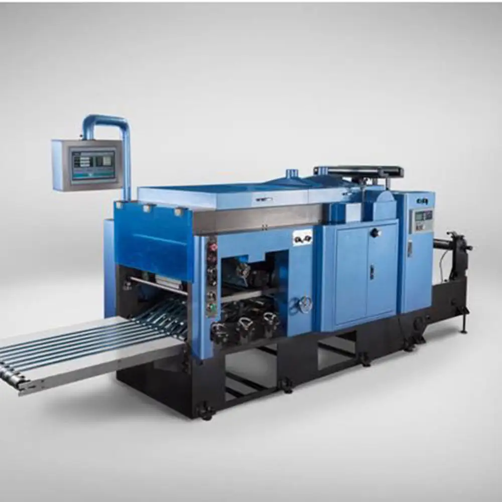 خط إنتاج آلي لمعالجة ورق الكرافت للطي، ماكينة إعداد ورق الوسائد والورق المزود