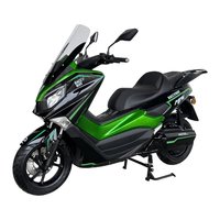 Moto électrique 4000W 72V 50Ah Batterie au lithium Double batterie 200kg Vitesse maximale 85km/h Électronique Étanche Longue portée