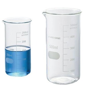 บีกเกอร์ทรงสูง ASONE 250 มล. แก้วบอโรซิลิเกตสำหรับห้องปฏิบัติการ - Product Image 2