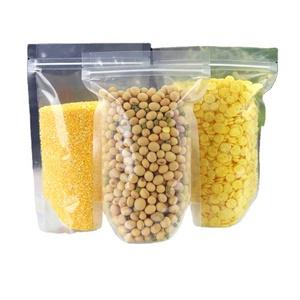 Bolsa de Embalaje Transparente con Boquilla, Reutilizable, Personalizada, con Fondo Roscado, para Leche - Product Image 2