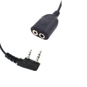 Cable Adaptador Convertidor de Conector de 2 Pines para Walkie Talkie Baofeng Bf 5W Uv9r Uv-9r 9700 Plus Pro A58, Accesorios de Radio <span class=keywords><strong>Intercomunicador</strong></span> - Product Image 2