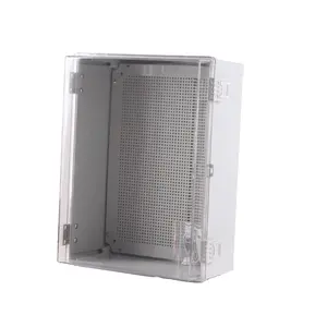 Junction Box ABS Plastic Dustproof Waterproof IP65 Electrical Box Hinged Shell Outdoor Universal Project Enclosure