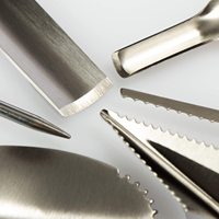 COOKMAMA Kit de 6 pièces en acier inoxydable pour sculpture de citrouille pour adultes-Outils d'Halloween