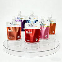 Pochette à bec verseur personnalisée réutilisable pour boissons 5ml 10ml 15ml 20ml 50ml 100ml 30ml