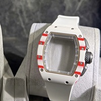 7201 Luxus-Automatikuhr mit Flyback-Funktion, Skelett-Zifferblatt, Chronograph, Kautschukarmband, Keramik, Lifestyle, Alltagsuhr für Herren