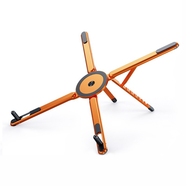 Cross-Border Best-Selling Magnetic Aluminum Alloy Phone Holder Portable Multi-Functional Tablet Phone Laptop Universal Stand