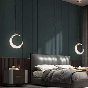 楼梯西班牙简约环形厨房岛照明现代卧室酒店复古发光二极管圆形吊灯 - Product Image 2