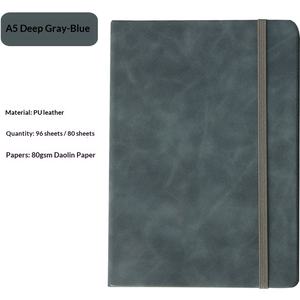 Customized Factory Wholesale Yangbapi A5 PU Strap Thread <b>Sewing</b> High Quality Business Meeting Minutes Notebook Gift <b>Box</b> - Product Image 5