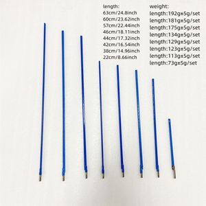 Tiges de réglage de manche de guitare en métal de haute qualité multi-spécifications, levier de réglage bidirectionnel bleu, tiges de truss rod à double action - Product Image 6