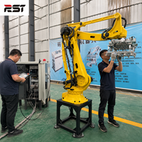 Machine de palettisation robotisée automatique personnalisable avec contrôle PLC et composants de boîte de vitesses/moteur pour sacs de mortier et cartons