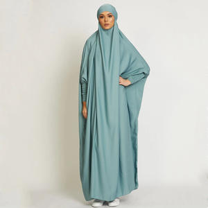 Vêtement de prière musulman en gros, abaya, jiabab, foulard de tête, abaya de prière islamique, khimar, jilbab, jupe longue, vêtements <span class=keywords><strong>pour</strong></span> femmes - Product Image 4