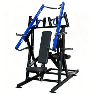 Máquina de Press de <span class=keywords><strong>Pecho</strong></span> Lateral y PULL-DOWN Lateral, Ajustable, <span class=keywords><strong>Hammer</strong></span> <span class=keywords><strong>Strength</strong></span>, Equipo de Gimnasio Comercial de Acero, Carga de Discos, para <span class=keywords><strong>Pecho</strong></span> y Espalda - Product Image 1