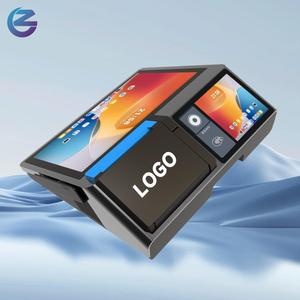 Système de point de vente tactile tout-en-un pour commerce de détail, supermarché, double écran, machine Android avec tiroir-caisse et accès au système de point de vente - Product Image 1